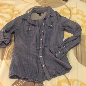 Banana Republic Chambray Button Down
